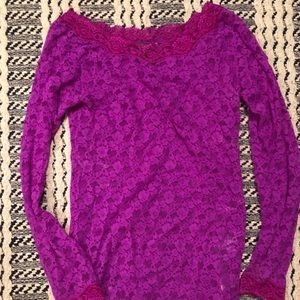 Free people lace top